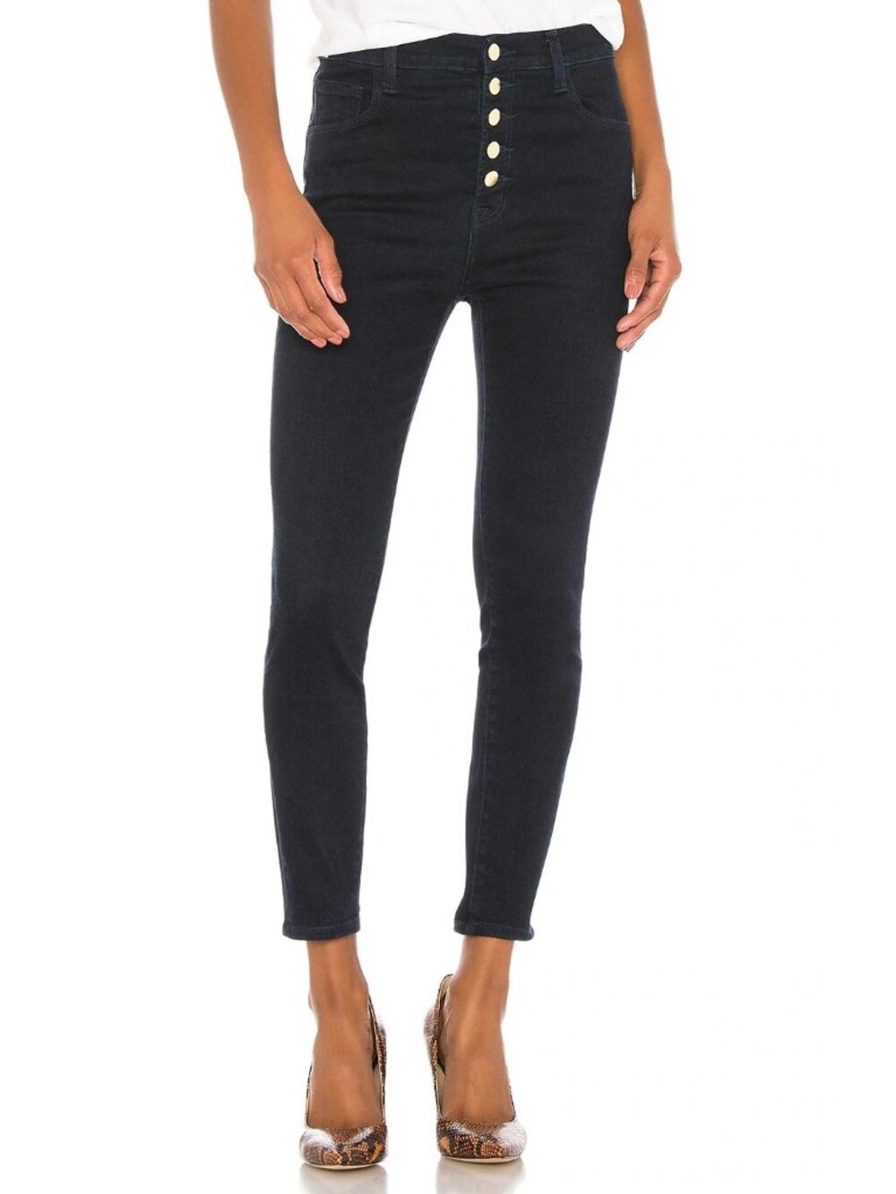 NWT J Brand Lillie High Rise Crop Skinny in Penrose PhotoReady HD Jeans 29